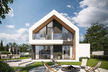  Projekt domu NewHouse 754 G1 (KRZ1071) - projekt domu parterowego z poddaszem - Zdjęcie 7