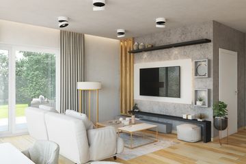  Projekt domu Wels (SLN2815) - projekt domu parterowego z poddaszem - Zdjęcie 6