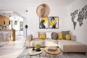  Projekt domu Melon (WOF1211) - projekt domu parterowego z poddaszem - Zdjęcie 5