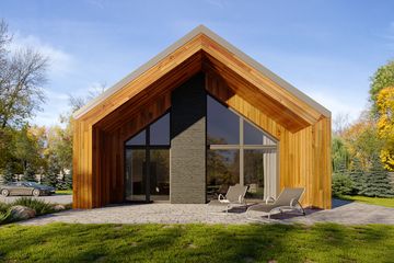  Projekt domu Piko (BSE1235) - projekt domu parterowego - Zdjęcie 3