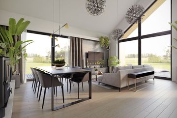  Projekt domu Piko (BSE1235) - projekt domu parterowego - Zdjęcie 5