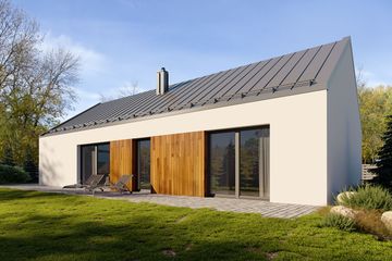  Projekt domu Piko 2 (BSE1236) - projekt domu parterowego - Zdjęcie 3