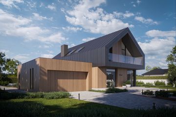  Projekt domu NewHouse 759 w1 (KRZ1072) - projekt domu parterowego z poddaszem - Zdjęcie 4