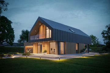  Projekt domu NewHouse 759 w1 (KRZ1072) - projekt domu parterowego z poddaszem - Zdjęcie 7