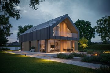  Projekt domu NewHouse 759 w1 (KRZ1072) - projekt domu parterowego z poddaszem - Zdjęcie 9