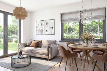 Projekt domu Melon 2 - parterowy z poddaszem dom o powierzchni 78,26 m², dach dwuspadowy - ujęcie 7