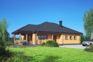  Projekt domu Arturowo duże dw (KRP2720) - projekt domu parterowego - Zdjęcie 1