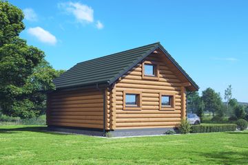  Projekt garażu gd 3 (KRP2722) - projekt garażu parterowego - Zdjęcie 2