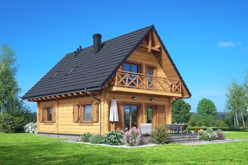  Projekt domu Orłowo 19 dw (KRP2725) - projekt domu parterowego z poddaszem - Zdjęcie 2