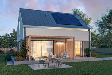  Projekt domu D335 (WAI1521) - projekt domu parterowego z poddaszem - Zdjęcie 2