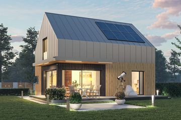  Projekt domu D337B (WAI1523) - projekt domu parterowego z poddaszem - Zdjęcie 3