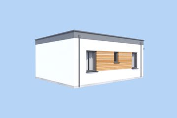  Projekt domu Lens C dom mieszkalny, całoroczny (SLN2818) - projekt domu parterowego - Zdjęcie 4