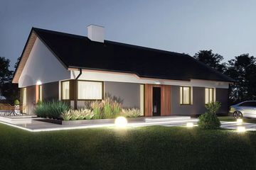  Projekt domu Karmel 2a klasyk (WRD3138) - projekt domu parterowego - Zdjęcie 3