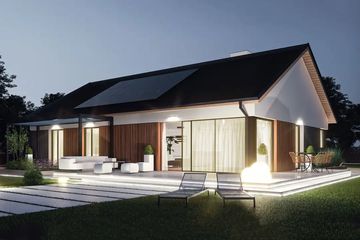  Projekt domu Karmel 2a klasyk (WRD3138) - projekt domu parterowego - Zdjęcie 4