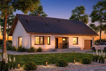  Projekt domu Mokka 20 (WOF1214) - projekt domu parterowego - Zdjęcie 5