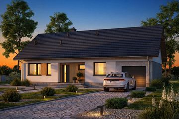  Projekt domu Mokka 20 (WOF1214) - projekt domu parterowego - Zdjęcie 6