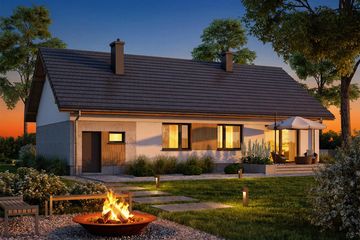  Projekt domu Mokka 20 (WOF1214) - projekt domu parterowego - Zdjęcie 8