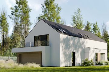  Projekt domu HomeKoncept 103 (KRX1232) - projekt domu parterowego z poddaszem - Zdjęcie 7