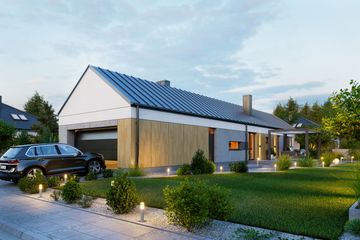  Projekt domu Domena 148 B (WRW1381) - projekt domu parterowego - Zdjęcie 4