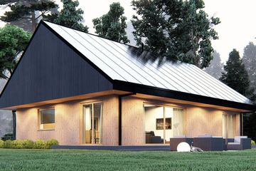  Projekt domu uA346 (WCB1477) - projekt domu parterowego - Zdjęcie 3