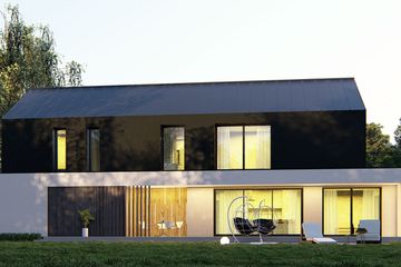  Projekt domu uA332 (WCB1474) - projekt domu z pełnym piętrem - Zdjęcie 4