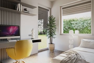  Projekt domu uA307 (WCB1469) - projekt domu parterowego z poddaszem - Zdjęcie 7