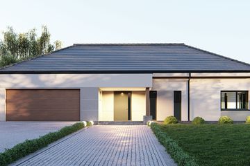  Projekt domu uA298 (WCB1468) - projekt domu parterowego - Zdjęcie 2