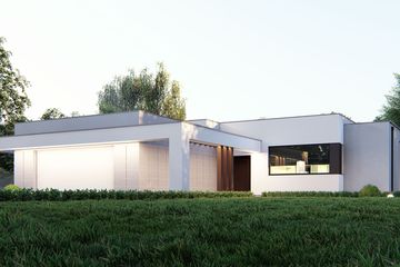  Projekt domu uA343 (WCB1476) - projekt domu parterowego - Zdjęcie 1