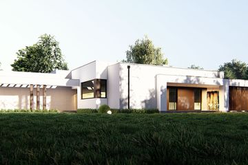  Projekt domu uA343 (WCB1476) - projekt domu parterowego - Zdjęcie 4