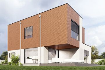  Projekt domu uA338v1 (WCB1475) - projekt domu z pełnym piętrem - Zdjęcie 4