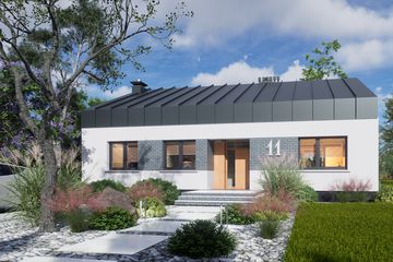  Projekt domu Domidea 9 (WAC1119) - projekt domu parterowego - Zdjęcie 11