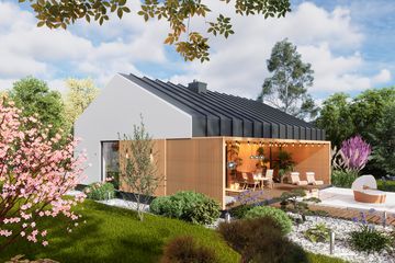  Projekt domu Domidea 9 (WAC1119) - projekt domu parterowego - Zdjęcie 6