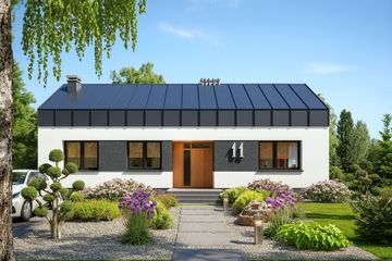  Projekt domu Domidea 9 (WAC1119) - projekt domu parterowego - Zdjęcie 2