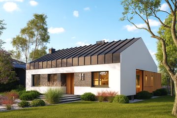  Projekt domu Domidea 9 (WAC1119) - projekt domu parterowego - Zdjęcie 3