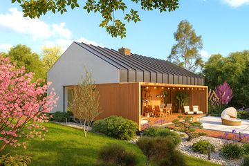  Projekt domu Domidea 9 (WAC1119) - projekt domu parterowego - Zdjęcie 4