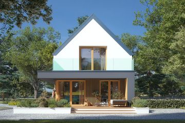  Projekt domu Okruszek (BSA2356) - projekt domu parterowego z poddaszem - Zdjęcie 5