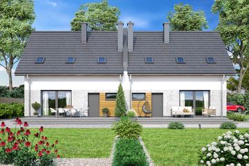  Projekt domu Lungo Duo (WOF1215) - projekt domu parterowego z poddaszem - Zdjęcie 4