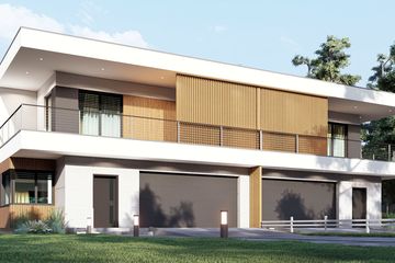  Projekt domu uA341 (WCB1490) - projekt domu z pełnym piętrem - Zdjęcie 1