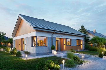  Projekt domu Domena 150 C (WRW1382) - projekt domu parterowego - Zdjęcie 5