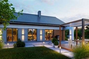  Projekt domu Domena 150 C (WRW1382) - projekt domu parterowego - Zdjęcie 4