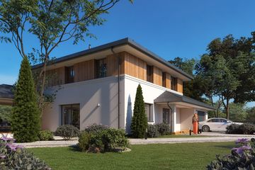  Projekt domu Kardamon (BSA2357) - projekt domu z pełnym piętrem - Zdjęcie 4