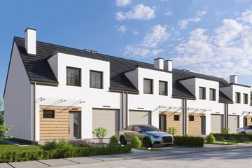  Projekt domu Kalipso 4 - bliźniak LLL (WRD3116) - projekt domu parterowego z poddaszem - Zdjęcie 3