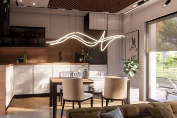  Projekt domu Kalipso 4 - bliźniak LLL (WRD3116) - projekt domu parterowego z poddaszem - Zdjęcie 10