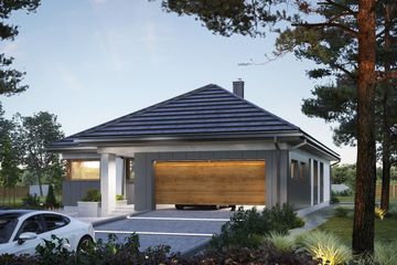  Projekt domu Martyna Rex (1867) (KRD3009) - projekt domu parterowego - Zdjęcie 3