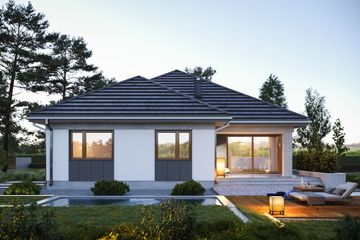  Projekt domu Martyna Rex (1867) (KRD3009) - projekt domu parterowego - Zdjęcie 5