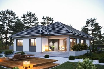  Projekt domu Martyna Rex (1867) (KRD3009) - projekt domu parterowego - Zdjęcie 6