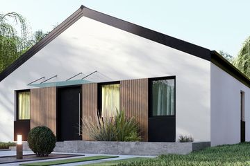  Projekt domu uA344 (WCB1488) - projekt domu parterowego - Zdjęcie 1
