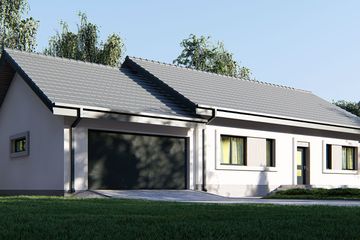  Projekt domu uA342 (WCB1489) - projekt domu parterowego - Zdjęcie 4