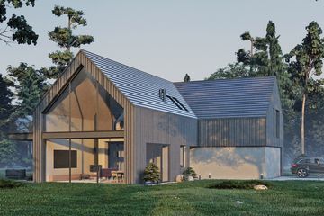  Projekt domu A-73 (PZB1085) - projekt domu parterowego z poddaszem - Zdjęcie 7