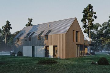  Projekt domu A-73 (PZB1085) - projekt domu parterowego z poddaszem - Zdjęcie 4